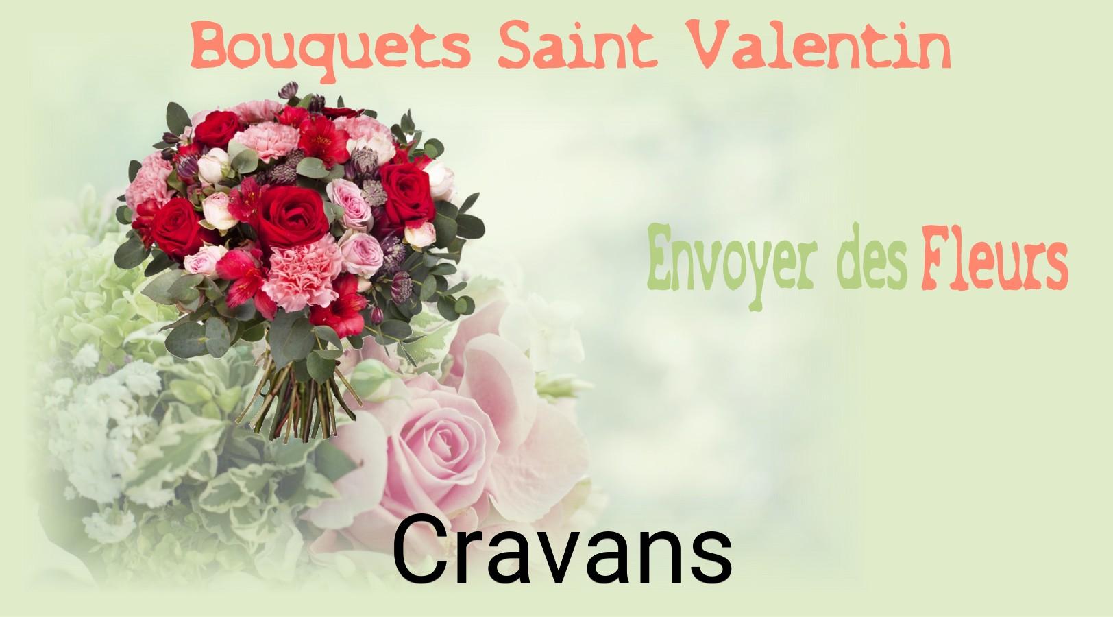 Roses de Saint-Valentin livrées à Cravans